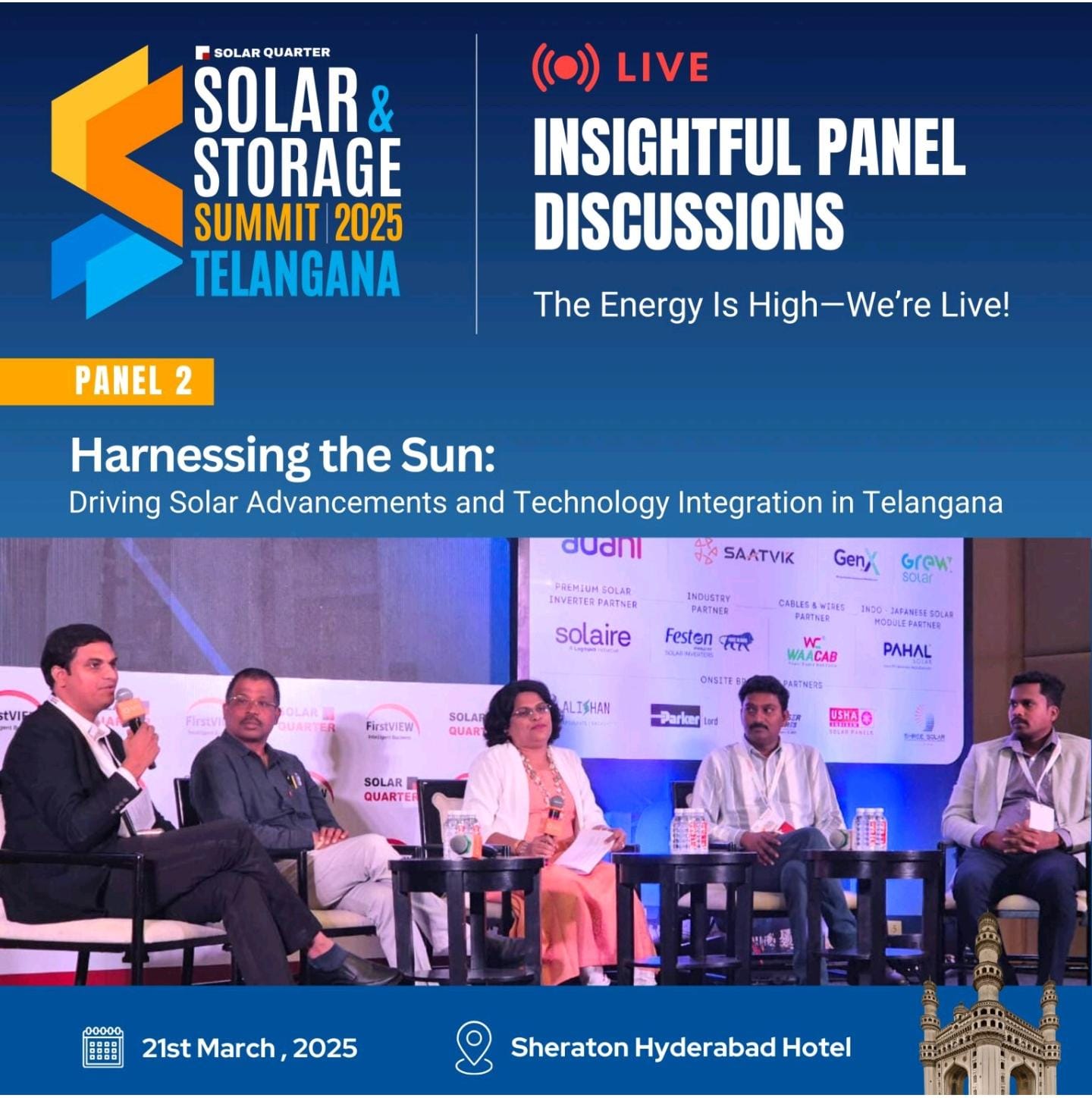 Solar and Storage Summit 2025 panel discussion